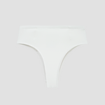 Ninefoot Studio Nyang-Nyang Surf Bikini Bottom in Off White | Bottoms