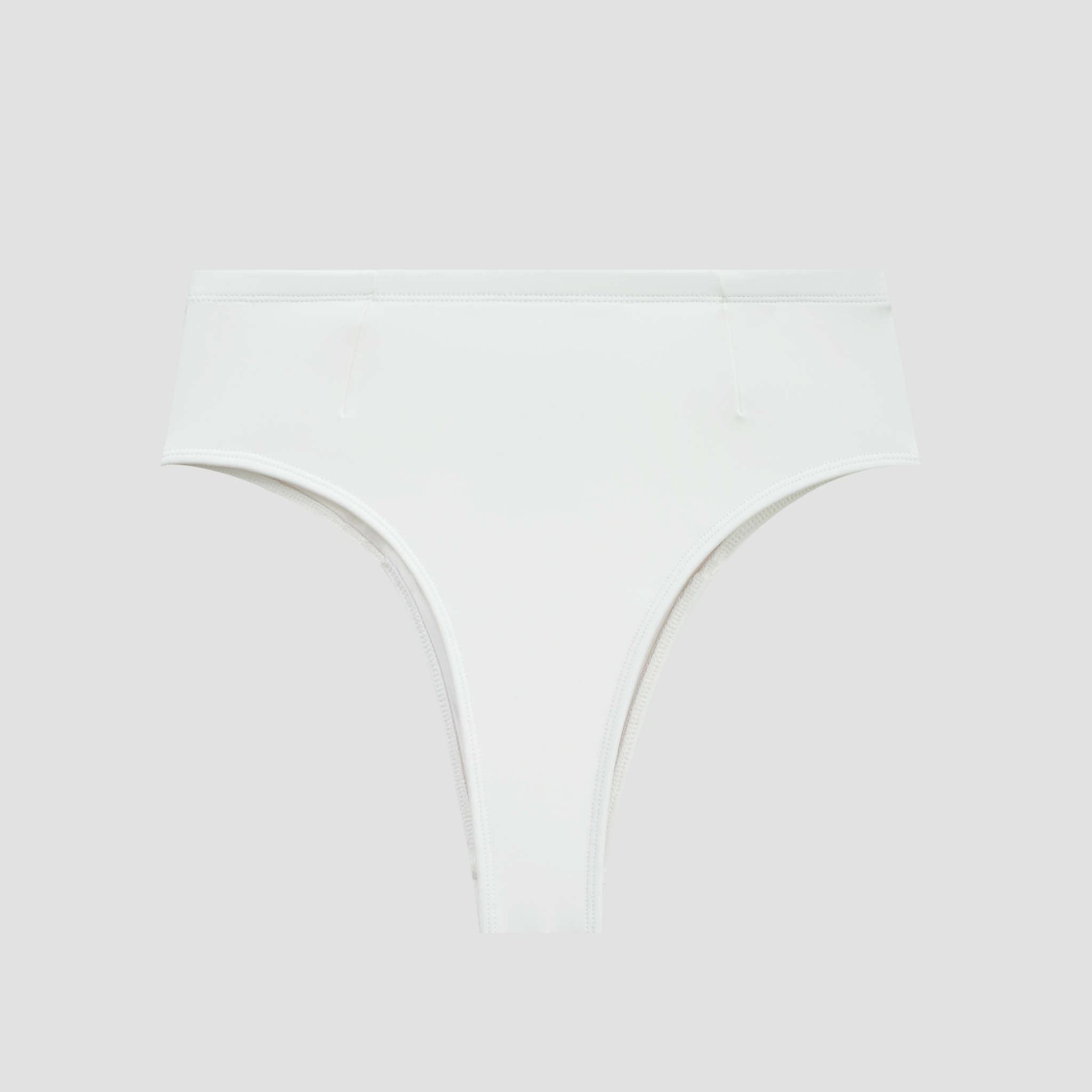 Ninefoot Studio Nyang-Nyang Surf Bikini Bottom in Off White | Bottoms