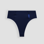 Ninefoot Studio Nyang-Nyang Surf Bikini Bottom in Navy Blue | Bottoms