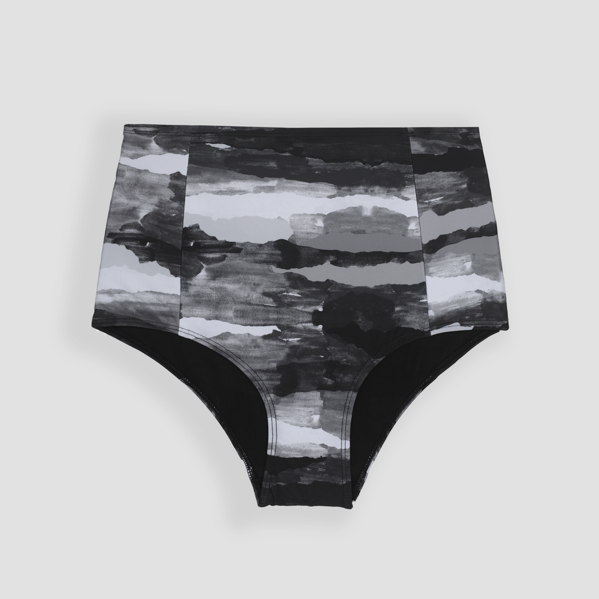 Ninefoot Studio Sanur Surf Bikini Bottom in Storm Print | Bottoms