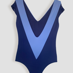 Ninefoot Studio Dreamland Surf One Piece in Film & Navy Blue | One piece